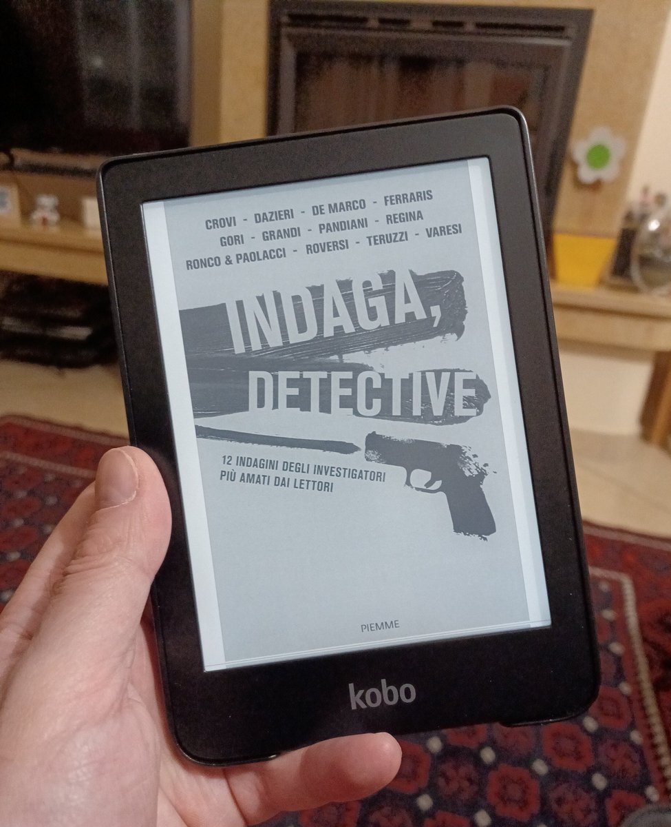 Indaga,detective <a href="/edizpiemme/">Edizioni Piemme</a> non è solo un'iniziativa lodevole (il ricavato va alla <a href="/crocerossa/">Croce Rossa Italiana</a>), è una raccolta di 12 chicche imperdibili per tutti i #follipergialli. La mia storia preferita? Money transfer di <a href="/g_ferraris/">Gianluca Ferraris</a>. Leggete e fatemi sapere qual è la vostra 

<a href="/paoloroversi/">Paolo Roversi</a>