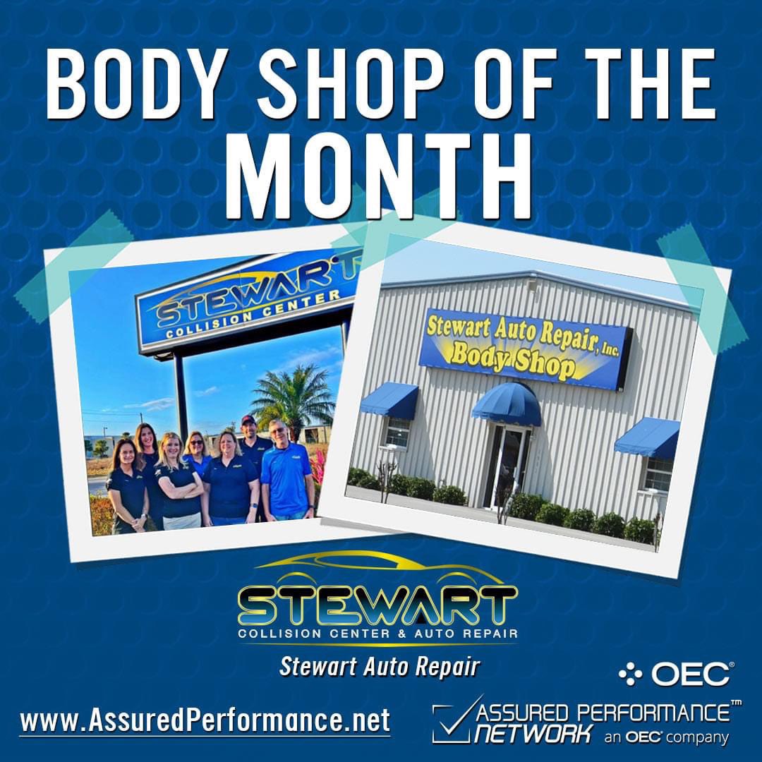 CCollisionCare's tweet photo. Celebrate our Body Shop of the Month!! Learn the story of David and Donna Stewart, who opened Stewart Auto Repair nearly 25 years ago, and how they grew to become one of the most loved Service Centers in Central Florida!

🔷 READ OUR NEW BLOG! 
 https://t.co/Zh5ethINP7 https://t.co/vNpJHnFfqf