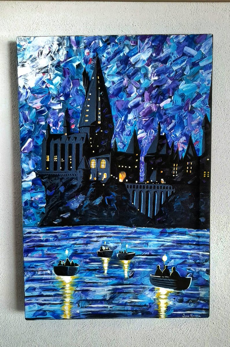 #HarryPotter20thAnniversary #HARRYPOTTER #art #arte #artistsoninstagram #Hogwarts #acrylicpainting
