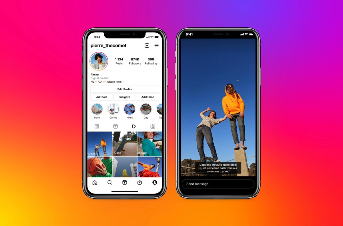 Meta $FB owned Instagram announced today its introducing auto-generated captions for videos on the app techcrunch.com/2022/03/01/ins…