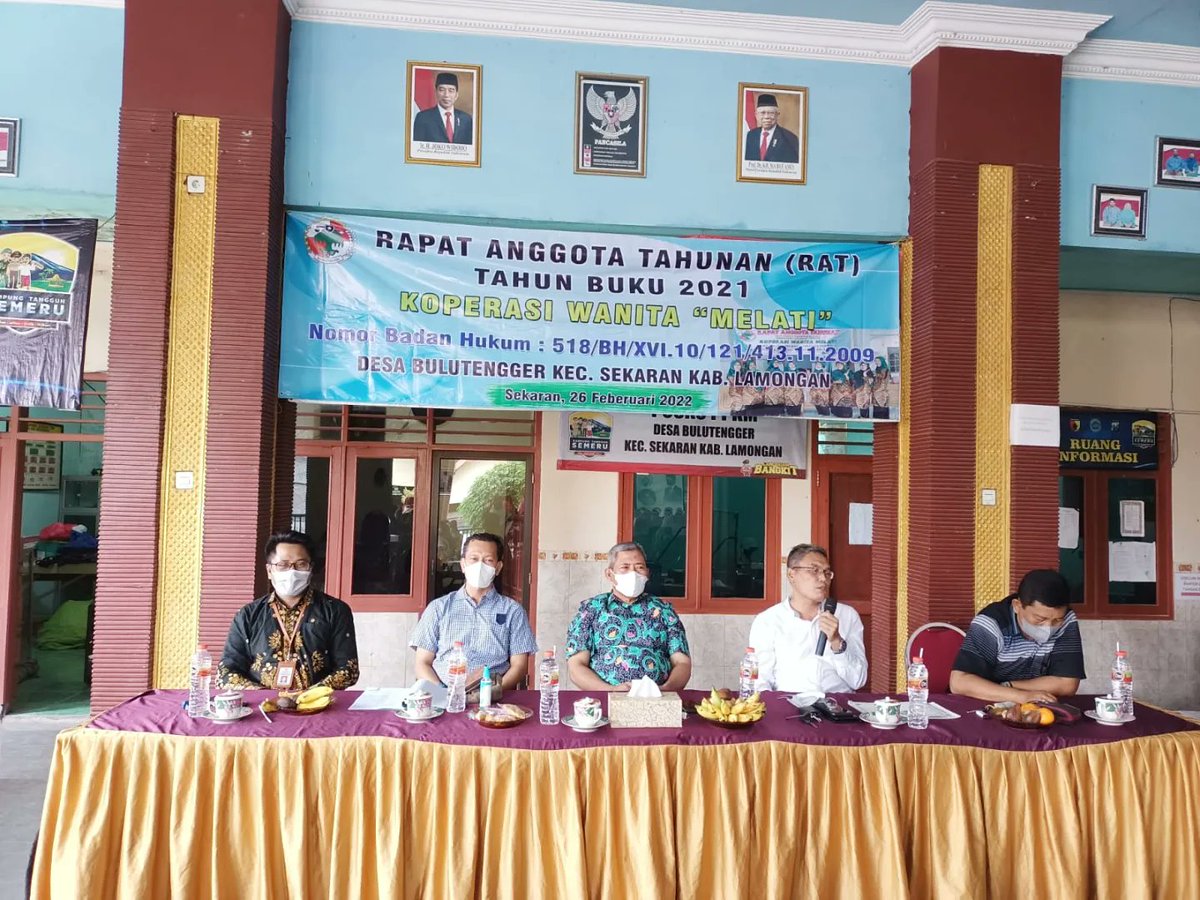 yoyoksu's tweet photo. π26.02.2022
Pendampingan Pelaksanaan RAT pada Koperasi Wanita Melati Desa Bulutengger TB 2021, Giat dilaksanakan secara bersamaan
@PENYULUH_COOP
@KemenkopUKM
#penyuluhkoperasi
#ppkl #ppkllamongan
#ppkljatim
#ppklkemenkop https://t.co/AWSrQRiF7y