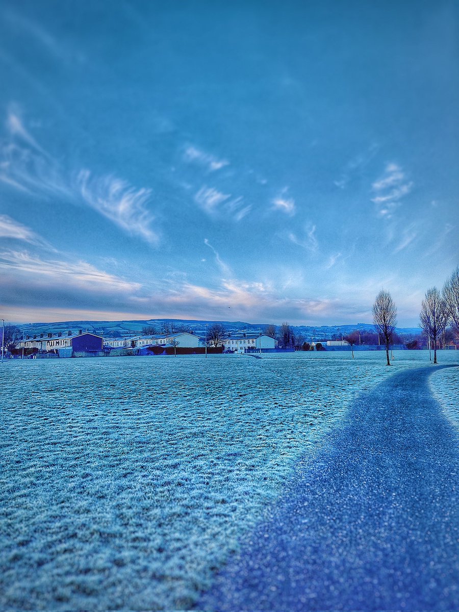 Icy walk to work this morning! 🥶