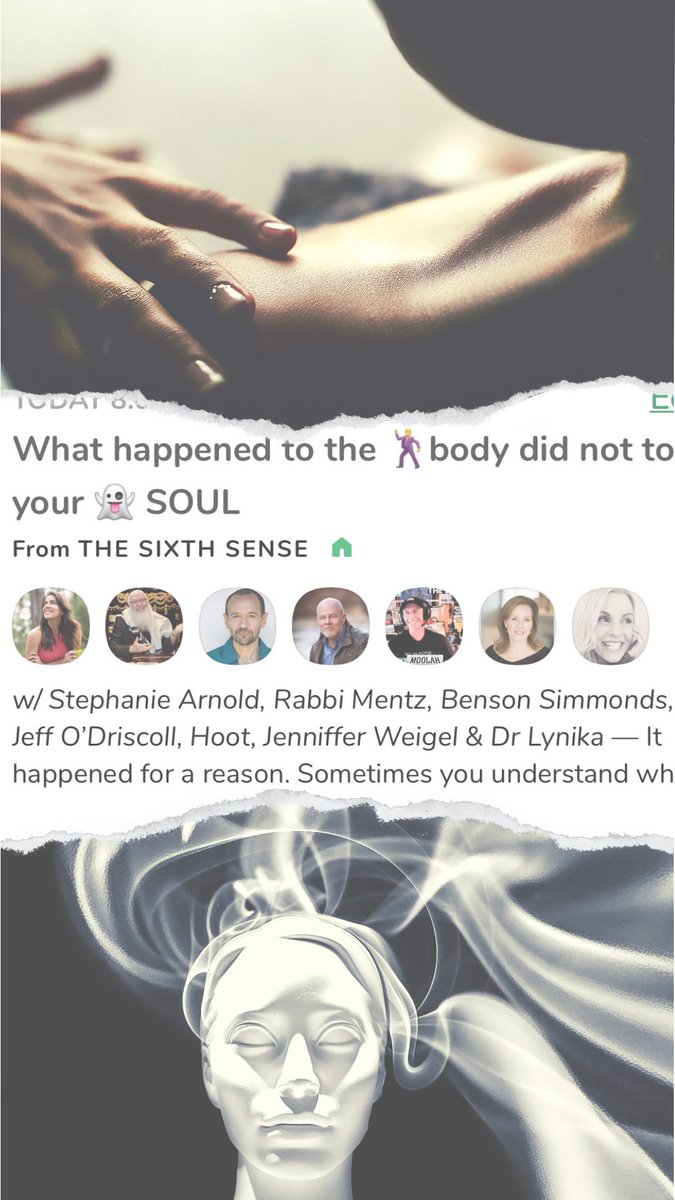 clubhouse.com/join/the-sixth… come join us tonight. Only on <a href="/Clubhouse/">Clubhouse</a> . <a href="/jenweigel/">Jenniffer Weigel</a> #spiritual #trauma #sixthsense #nde #warrior #Healing