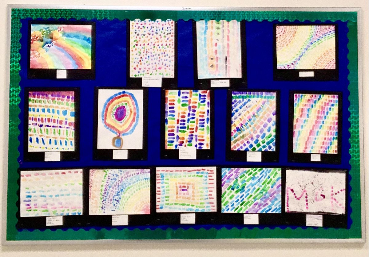 SJBSilverSpring's tweet photo. SJB student art pays tribute to great DC Black artist Alma Woodsey Thomas. https://t.co/SxWbsTxjnK