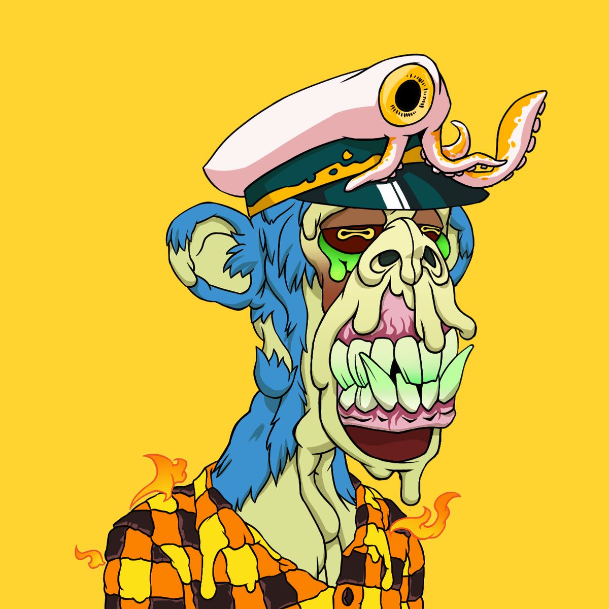 zeet_street_nft's tweet photo. #YellowArmy New pfp, new me! @0xMAYC is my first look into 0x projects and I'm just happy as someone new to the community that I can celebrate #NFTs with my own 0xMAYC! Might have to get another, great community to be a part of. #0xMAYC #NFTCommunity #blockchain https://t.co/X4MWjYG6pT