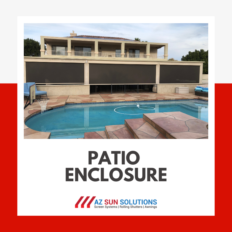 AZSunSolutions's tweet photo. Ready to build the backyard of your dreams? With one of our quality patio enclosures, you can transform your space from bland to spectacular!

For a FREE estimate, give us a call at (623) 810-2741 today 🌟

#awnings #patioscreens #phoenixaz #phoenixawnings #awningscompany #phx https://t.co/LodwBOcIHq