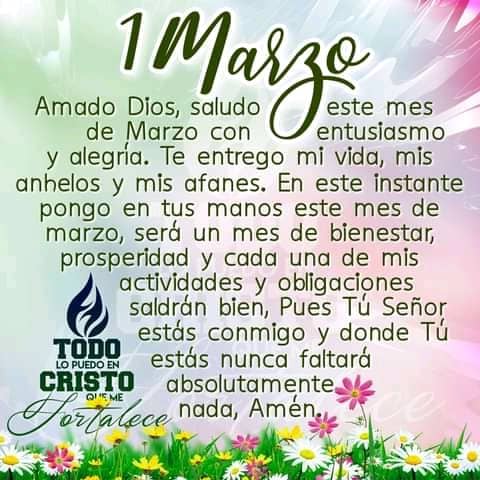 Muchas Bendiciones para este nuevo mes Armarnos y defender nuestras Raíces nuestra Familia y nuestro País