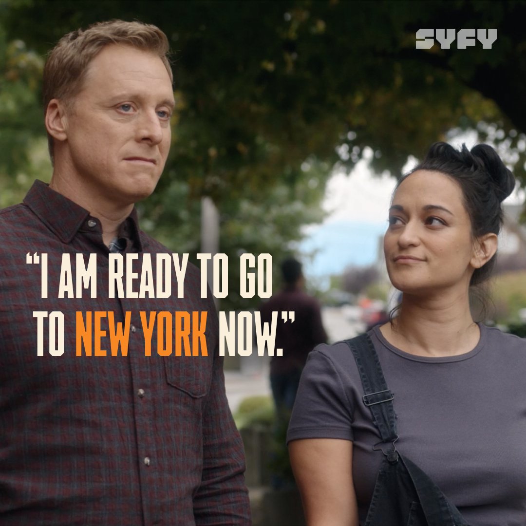 ResidentAlien's tweet photo. Pack your 🧳 and get ready to ✈️ #ResidentAlien is all new tomorrow 9/8c on @SYFY. https://t.co/Hq6wtGUNfk