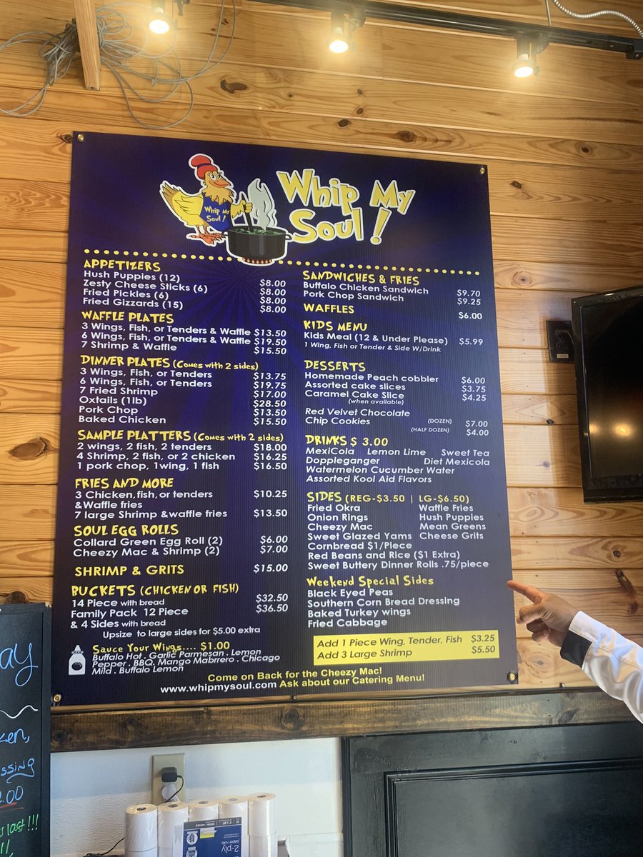 AnwarRichardson's tweet photo. New soul food spot just opened up in North Austin. Whip My Soul, 11416 North FM 620, Austin. Legit. Check it out! https://t.co/fdI4YNXza4