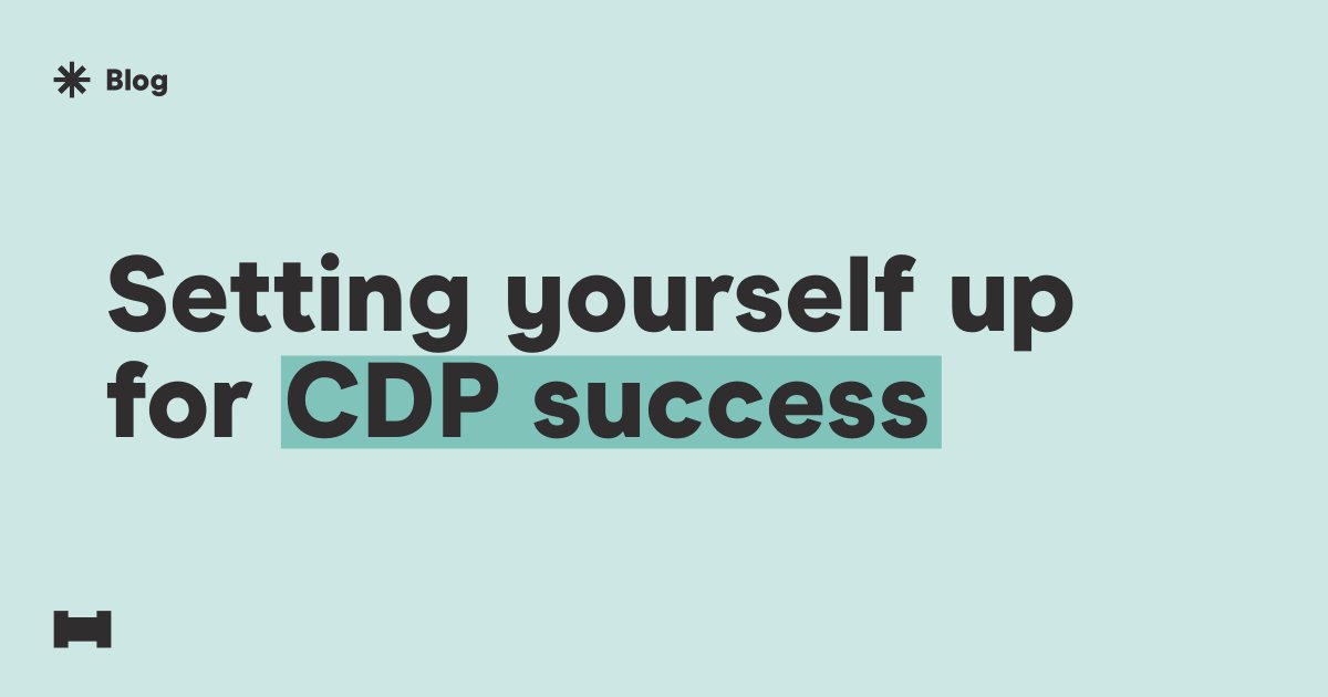 HztlDigital's tweet image. Do you want to implement a CDP but aren&apos;t sure where to start? Check out the latest blog from our VP of Salesforce Delivery, Jill Marchand, on how to set yourself up for CDP success. bit.ly/344ONcH

#CDP #SalesforcePartner #SalesforceCDP #Salesforce #BigData