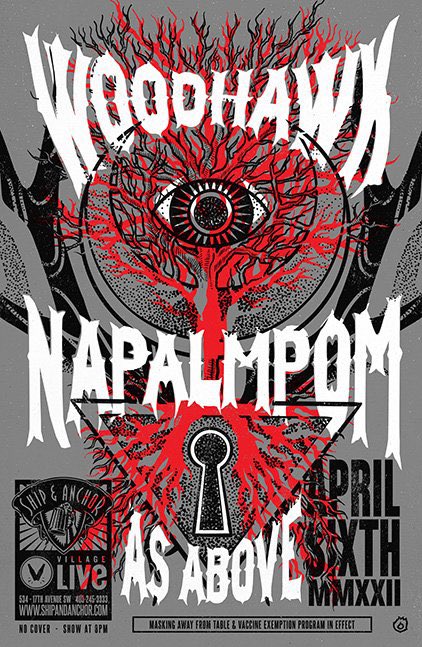 We’re playing a show?!!? We haven’t all been in the same room in 2 years and 3 months. Will we remember how…to forget to play our songs just like old times? <a href="/Ship_and_Anchor/">Ship & Anchor Pub</a> <a href="/WoodhawkRiffs/">Woodhawk</a> <a href="/asabove/">AsAbove</a>
