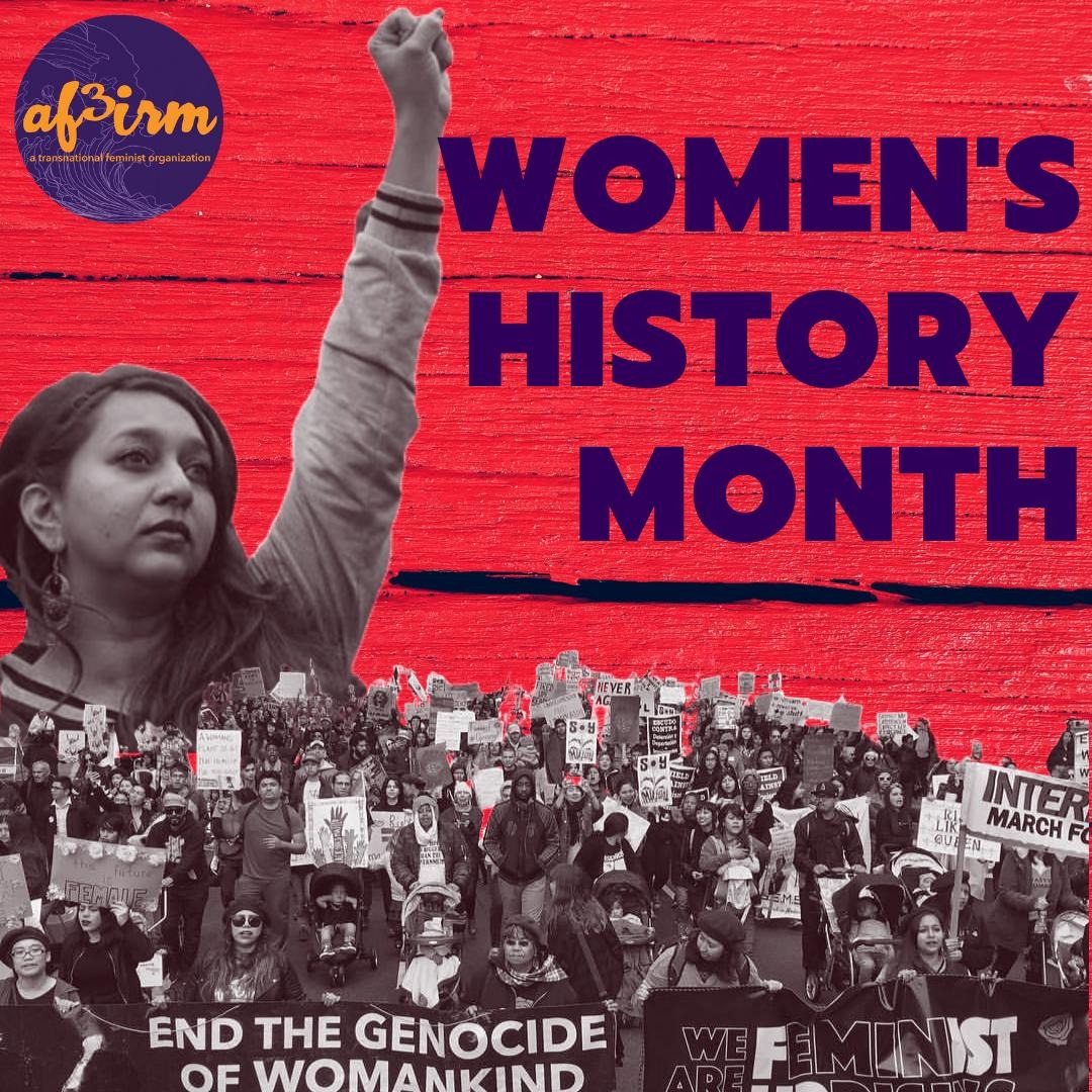 AF3IRM's tweet photo. “We must always remember (until relatively recently)that women have had no (written) history and therefore must make and document one; for themselves, for the coming generations, for humanity" AF3IRM's Ninotchka Rosca on women’s history #WomensHistoryMonth
#TransnationalFeminism https://t.co/5k6HmJIZUd