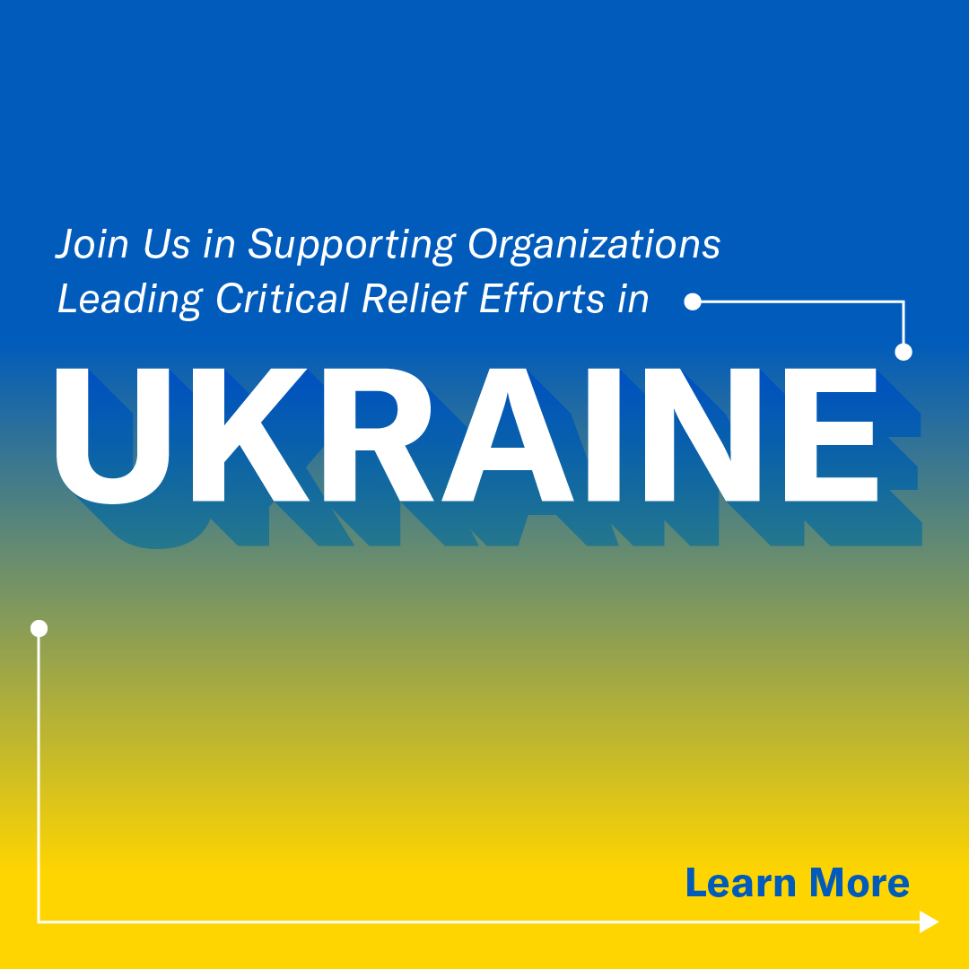 We stand with the people of Ukraine who are experiencing unimaginable losses during this time of crisis. 🇺🇦 

If you are looking for ways you can help, please consider joining us in supporting these organizations currently leading critical relief efforts.