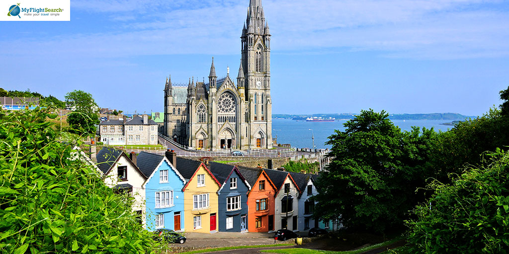 myflightsearch's tweet image. Colorful row houses with the towering St Colman&apos;s Cathedral in background in Cobh, County Cork, Ireland. 
#ireland  #irelandtravel #irelandcalling #cobhouse #travelphotography #travelgram #irelandphotography #irelandphotos #europetravel #europe_vacations  #myflightsearch