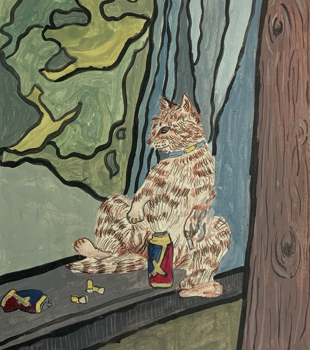 hey, it's my first nft in teia ^^
"wistful cat"
only left 7 👀
teia.art/objkt/620068
#NFTs #NFTCommunity #nftcollectors #NFTcat #NFTdrop