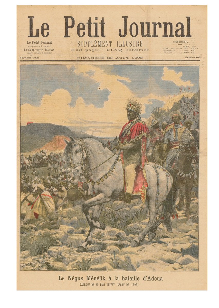 The consequences of the utter destruction of the colonial Italian forces at Ad(o)wa on this date in 1896 by Emperor Menelik's Ethiopia was so huge, it r…