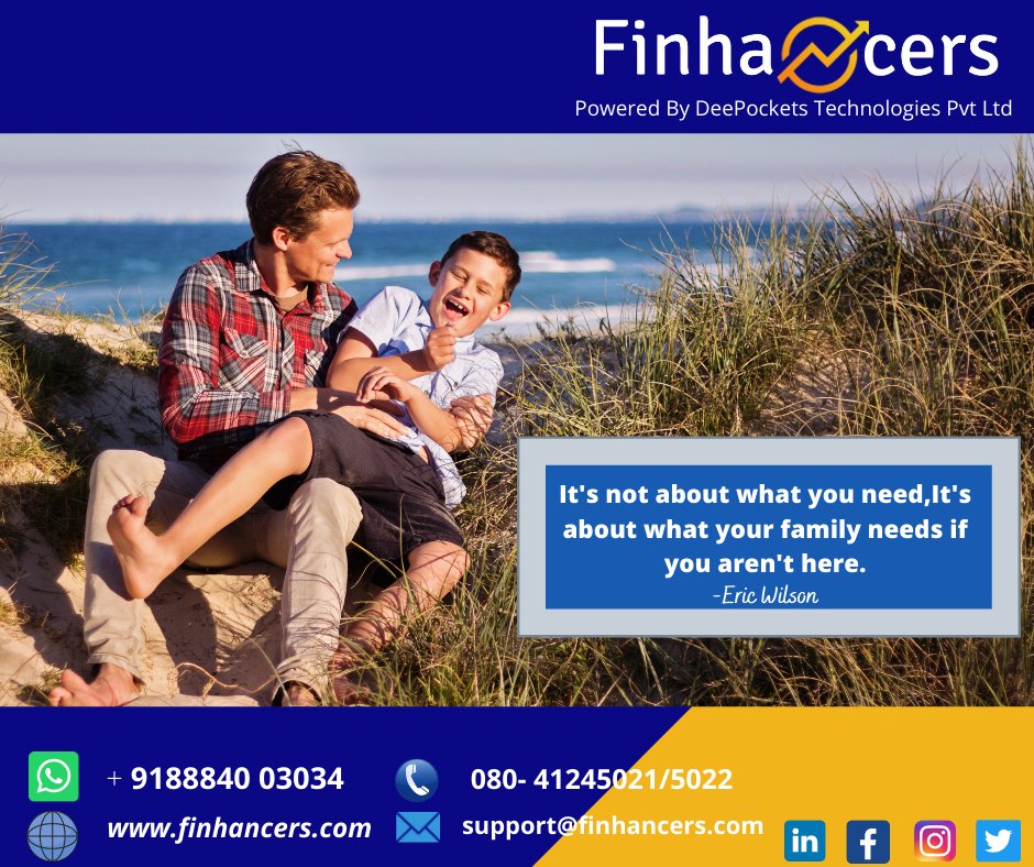finhancers's tweet photo. It's not about what you need,It's about what your family needs if you aren't here.

#Insurance #protectyourfamily #Inyourabsencetoo #makearightchoice #withFinhancers https://t.co/ZBuAafagaQ