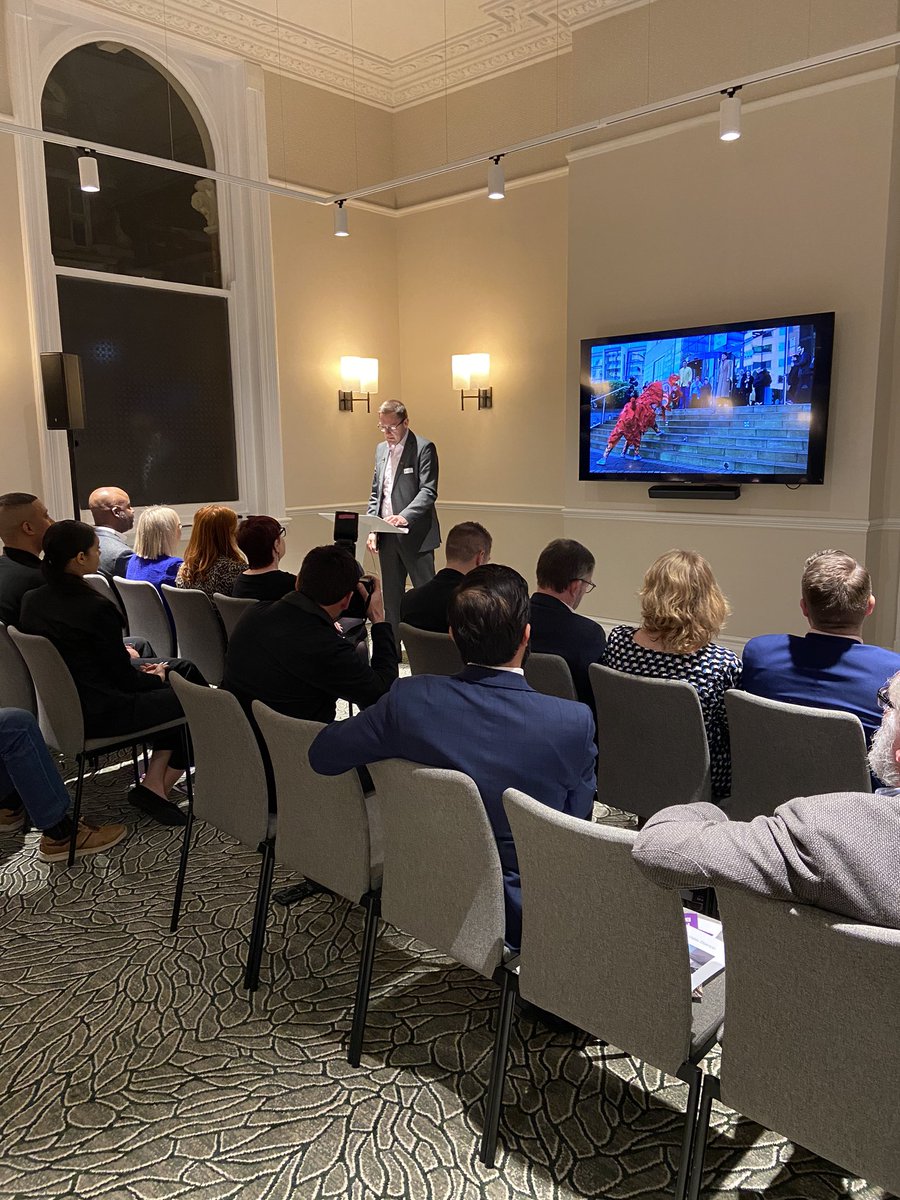 Deputy Chair and Accessible &amp; Connected Working Group lead, Paul Fielding updates attendees about our work supporting the Clean Air Zone and alternative modes of transport in and around the city.