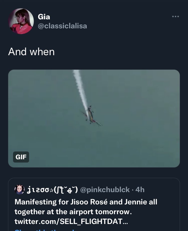 jennie3s's tweet photo. They are wishing death to ROSE, JISOO and JENNIE. For not investigating THE Why LISA did not attend the Milan event, the saddest thing is that said tweet received many hearts from various Blinks and stans, Which is disgusting. 😞
#RespectJisoo #RespectRose #RespectJennie ❤🙏 https://t.co/ohx8U3n4WS