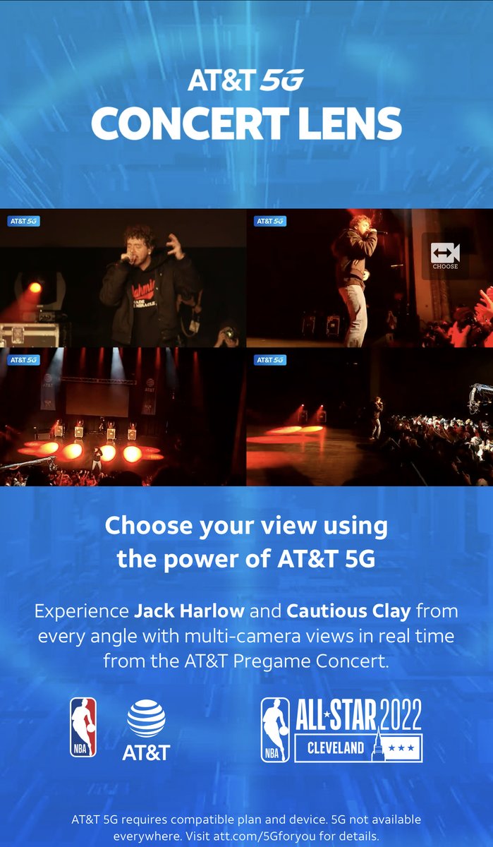bulldogdm's tweet photo. We had a blast powering @att's @nba all star pre game concert, well done AT&amp;T! #livestream #chooseyourview #ATT5G https://t.co/j5nr8MOuv1