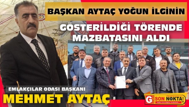 gaziantepsonnokta.com/haber/baskan-m…

Başarılı Başkan Mehmet Aytaç mazbatasını aldı, Üyelerine teşekkür etti
<a href="/MehmettAytacc/">Mehmet Aytaç</a>