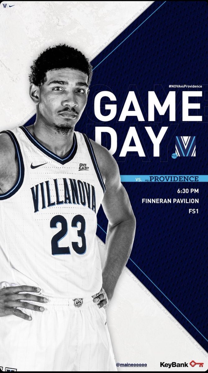 TheFinnPavilion's tweet photo. Last 𝐆𝐀𝐌𝐄𝐃𝐀𝐘 of the season at The Finn ✌️we need #NovaNation in full effect 

🆚  No. 9 @PCFriarsmbb 
📍  @TheFinnPavilion 
🕕  6:30 PM 
📺  @fs1 
📻  @iheartradio 
🎧  @deejay007online 

#GoNova #NOVAvsProvidence https://t.co/4uEe0kSI7I
