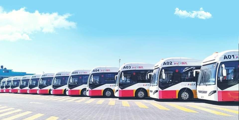 TecamacMex's tweet photo. 🤗🤗 🚨Ya listas las unidades del Mexibús con las que se dará servicio al AIFA (Aeropuerto Internacional Felipe Ángeles) y que correran sobre la carretera federal México-Pachuca.

¿Que opinas? ¿Menos tráfico, más? ¿Servirán? 

#TecámacMex https://t.co/lQJXED2uie