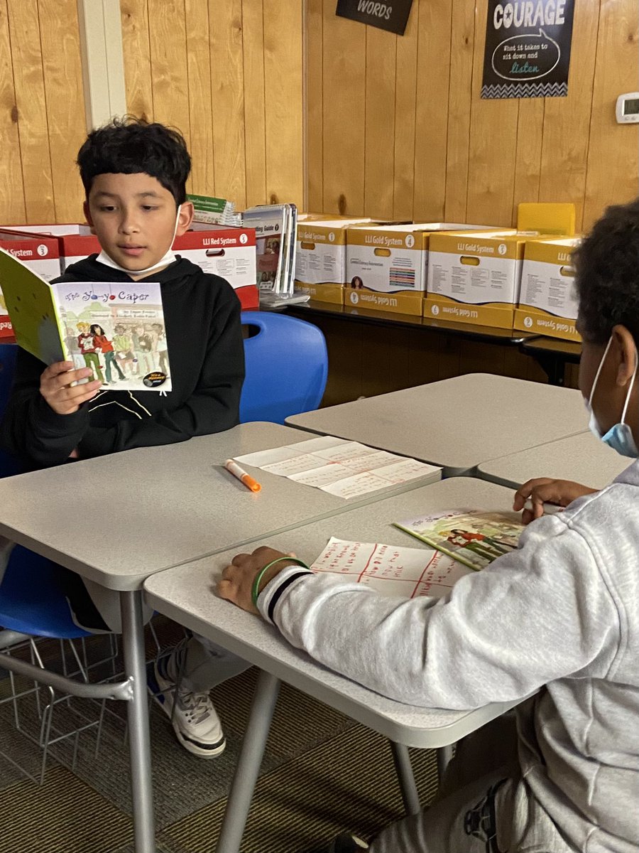 Reading group? Ha!

More like reading 📖, thinking 🤔, writing ✏️, and discussing 🗣 group! 

Reading is much more than just flipping through pages calling out words.