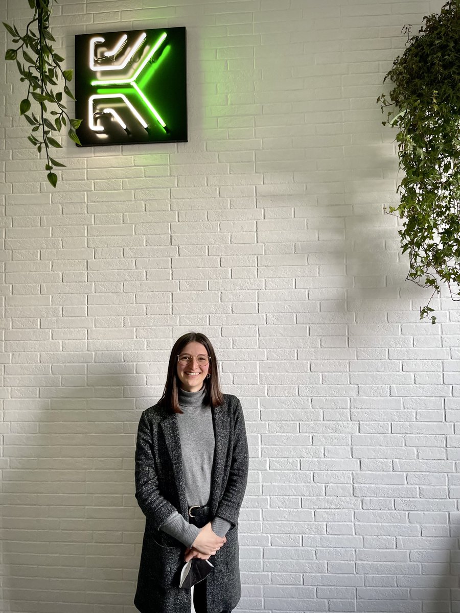 A big welcome to Chiara, UX &amp; Content Specialist in force in our team from today.
With a Master’s Degree with full marks in Product Design from <a href="/ISIAfirenze/">ISIA Firenze</a> , Chiara will bring her functional approach enriched by her aesthetic finesse to #B2B projects.