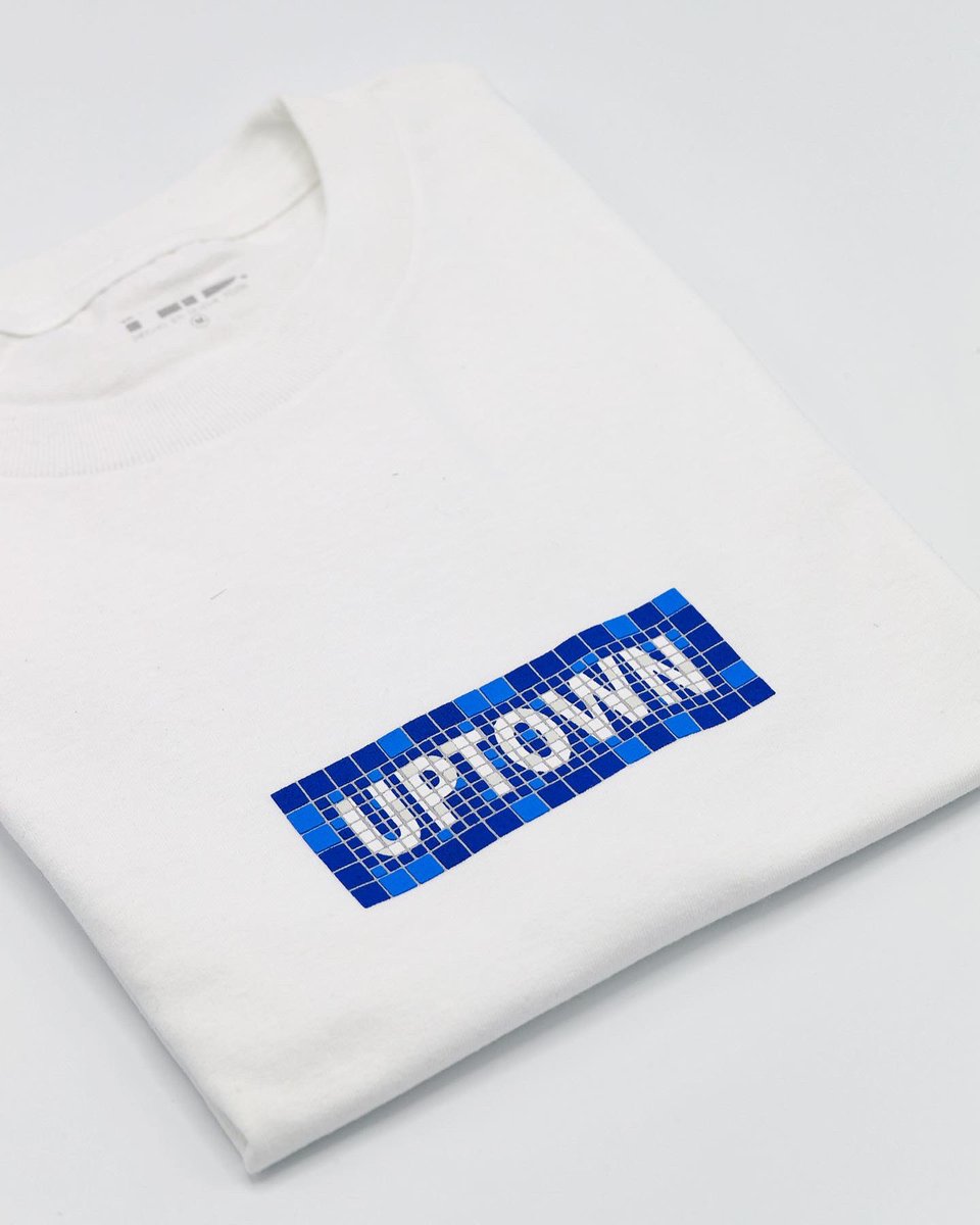PericoLimited's tweet image. It’s the first of the month &amp;amp; we’re back with our very own Uptown Bogo! 

(Puff printed) tiles raise up differently  on each tee so no two tees are alike!! 

Now available on PericoLimited.com 
#PLTD #Uptown #SS22 #NYC