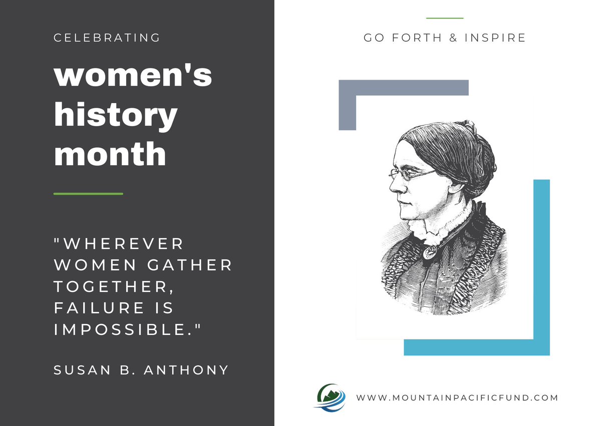 MPVentureFund's tweet photo. In honor of those who came before us and those who are building their legacies now..we are commemorating #WomensHistoryMonth https://t.co/vdeC1IhgSE