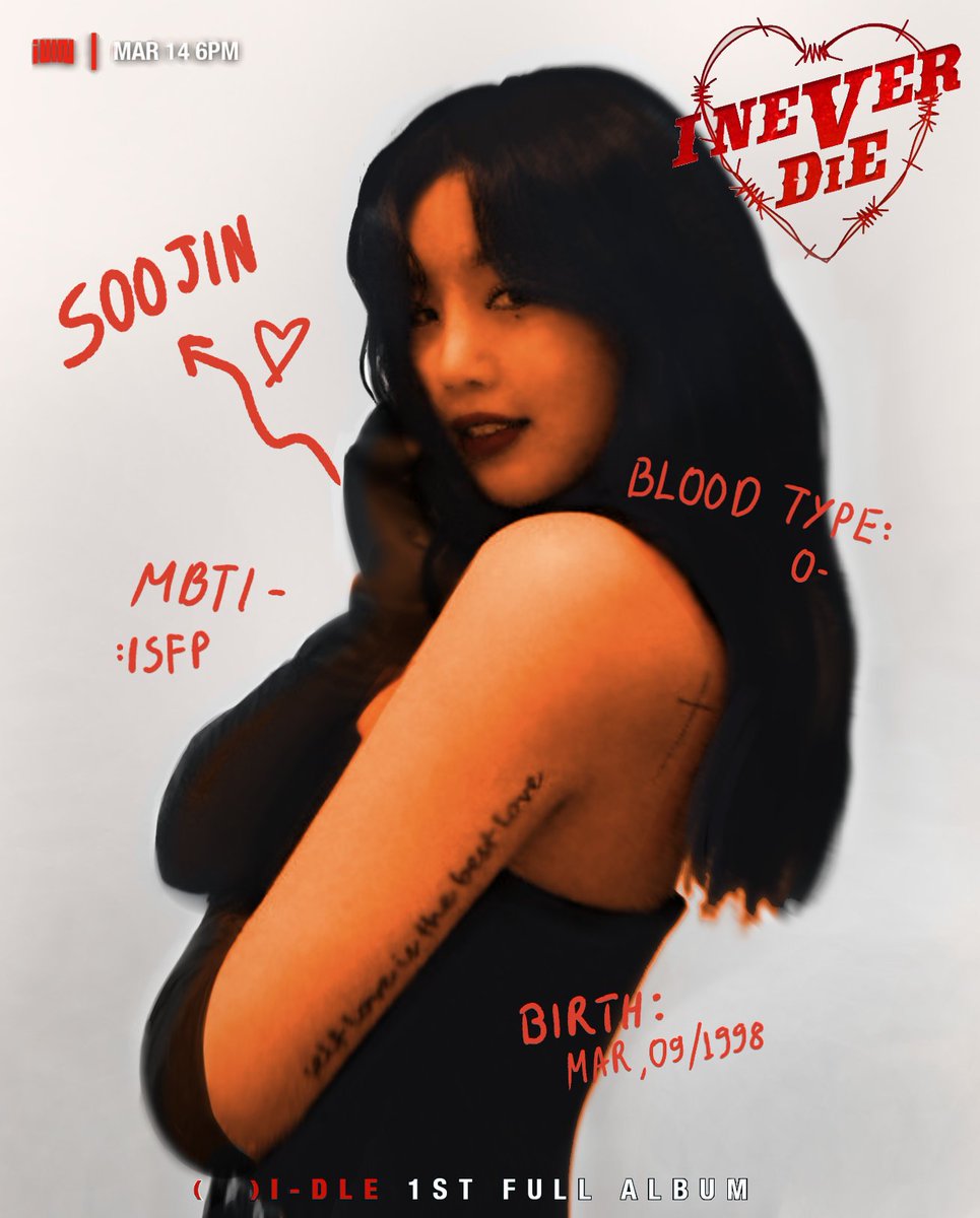 demorei mas fiz tbm

SOOJIN
#GIDLE #여자아이들 <a href="/G_I_DLE/">조명철</a> #GIDLE_TOMBOY   #I_NEVER_DIE