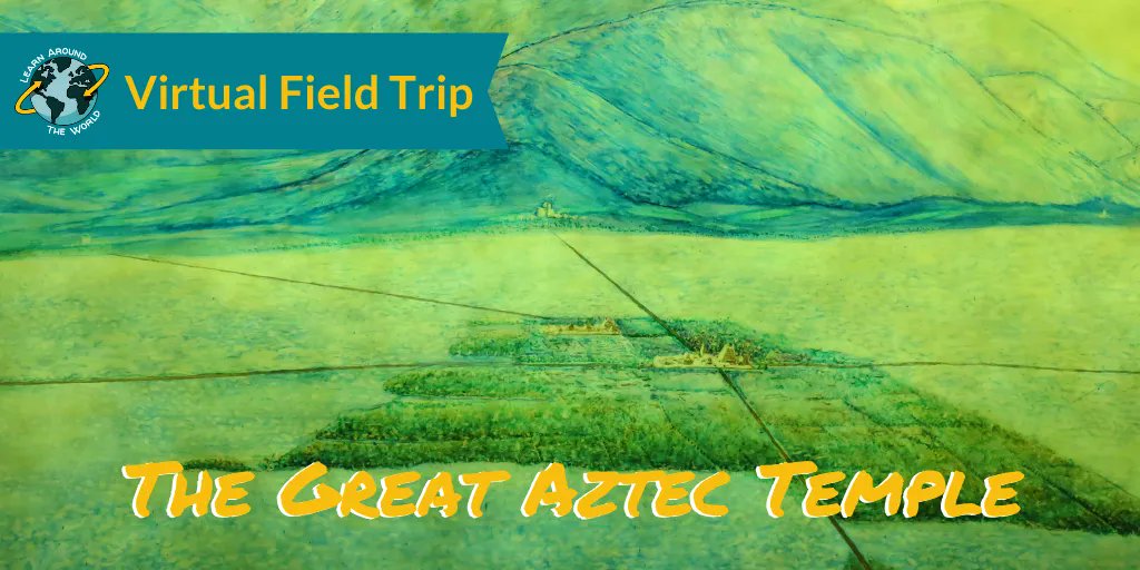 learnATW's tweet photo. Apr. 1 | On this #virtualfieldtrip you'll visit the Templo Mayor in Mexico City. You'll be introduced to the Aztec and the history of this site. Register at https://t.co/qRpZWbExI8
#EdChatME  #2ndchat  #worldgeochat  #edchat https://t.co/Z04wakGXoD