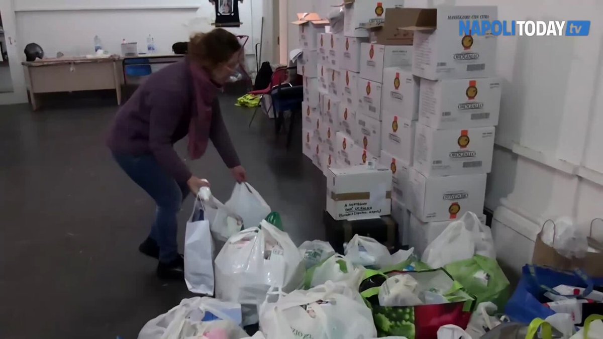 #Cronaca Da Napoli aiuti per l'Ucraina: "Serve tutto, stanno soffrendo" dlvr.it/SKtWTM