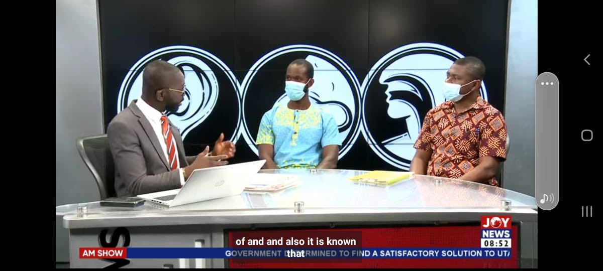 Earlier today, we were at joy news to educate the general public about the theme of our upcoming World Hearing Day. <a href="/JoyNewsOnTV/">JoyNews</a> <a href="/WHOGhana/">WHO Ghana</a> #WorldHearingDay #hearingcare #safelistening