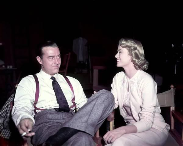 On the set of Dial M for Murder. 1954.
#RayMilland #GraceKelly