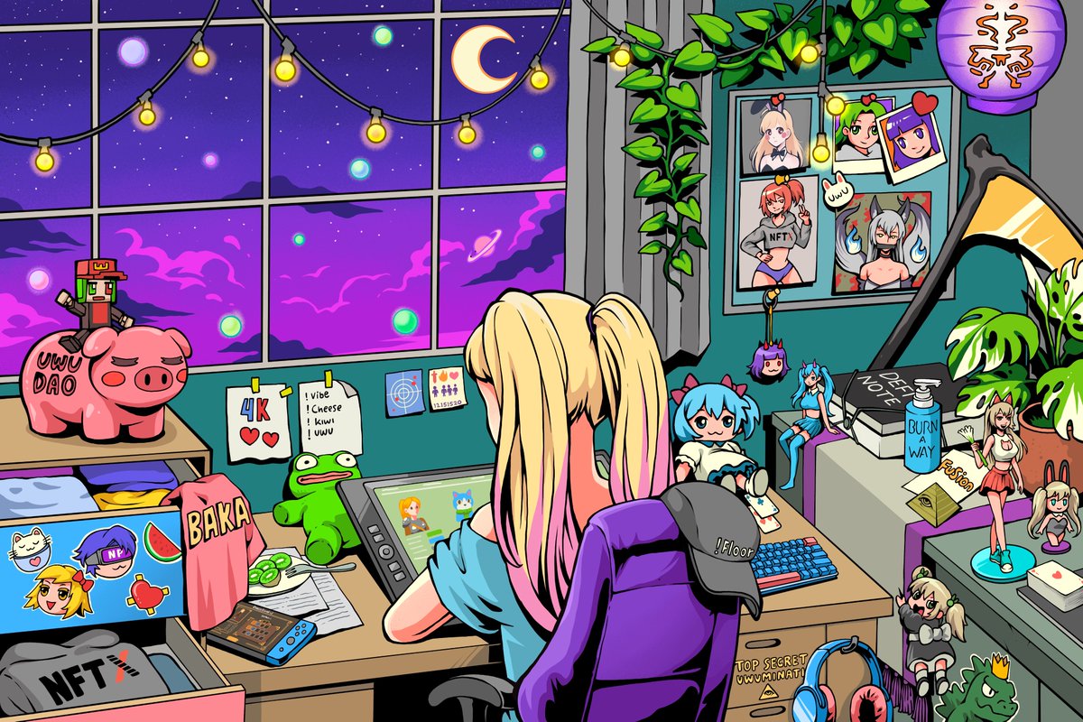 uwucrewnft's tweet image. uwulabs officially presents Roadmap V2, with art done by the amazing @benangbaja!❤️

More details: medium.com/@uwulabs/uwucr…