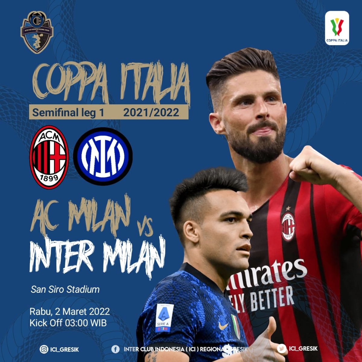 Momentum 😌
Yok bisa yok 
#ForzaInter #AvantiICI #ICIGresik