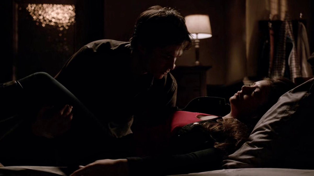 archiveofdelena's tweet photo. "Who do you think brought you home last night?"
"Really?"
"Oh, yeah. Tucked you in safely." https://t.co/U3S63HVqXJ