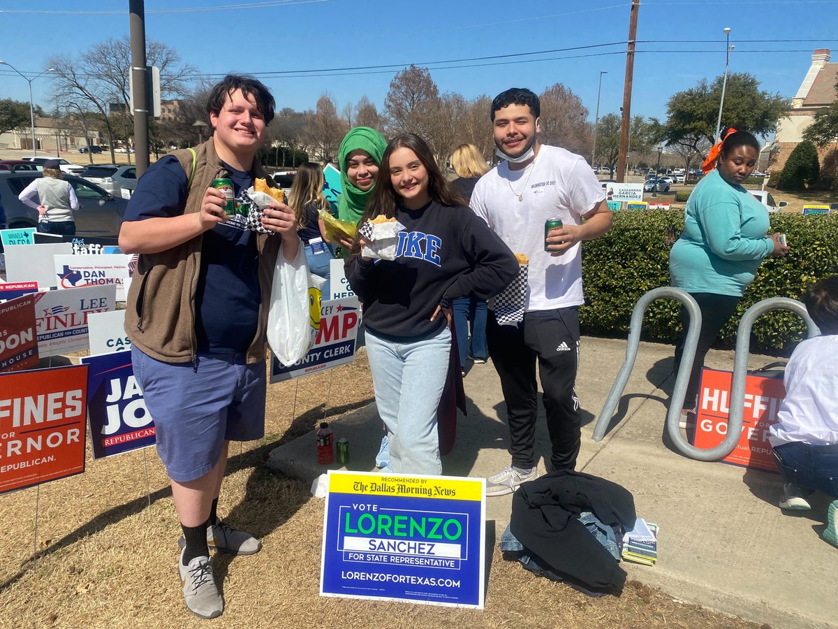 Our team is out here poll greeting and winning people over! Polls close at 7pm. Don't wait, make sure your voice is heard. ✊