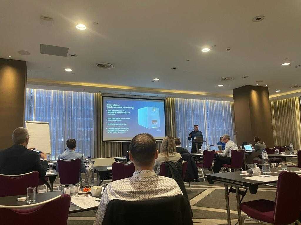 It's great to be here in Rotterdam this week at Circulating Biomarkers, Exosomes &amp; Liquid Biopsy Europe 2022. There have been some very interesting talks already and we've enjoyed some great conversations about #exosomes and #extraceullar #vesicles!