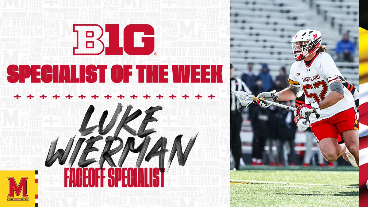 Maryland Lacrosse on Twitter "A pair of careerhighs earns Luke