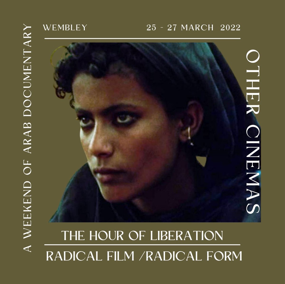 othercinemas's tweet photo. Excited to announce our upcoming season: ‘Radical Films, Radical Forms.’ Co-curated with the brilliant @saeedtaji, we'll be exploring the art of revolutionary Arab documentaries. Join us from March 25-27 in Wembley. Tickets available soon.

More info here: https://t.co/TQD7AQTKLP https://t.co/v6zkfW7AIR