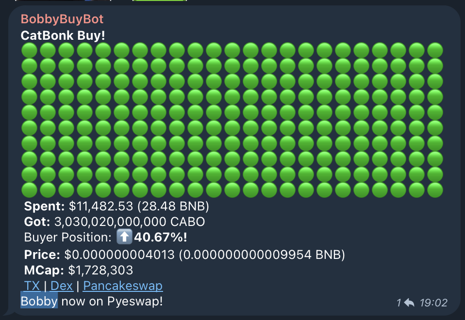 Probably nothing.. just #CATBONK bonking it's way to the moon! 🚀🚀🚀🚀🚀🚀🚀🚀

<a href="/CatBonk1/">CatBonk</a> 💥💥
#MEOWWWWWWWWWWWWW
#100xgem 
#ToTheMoon 
#memecoin