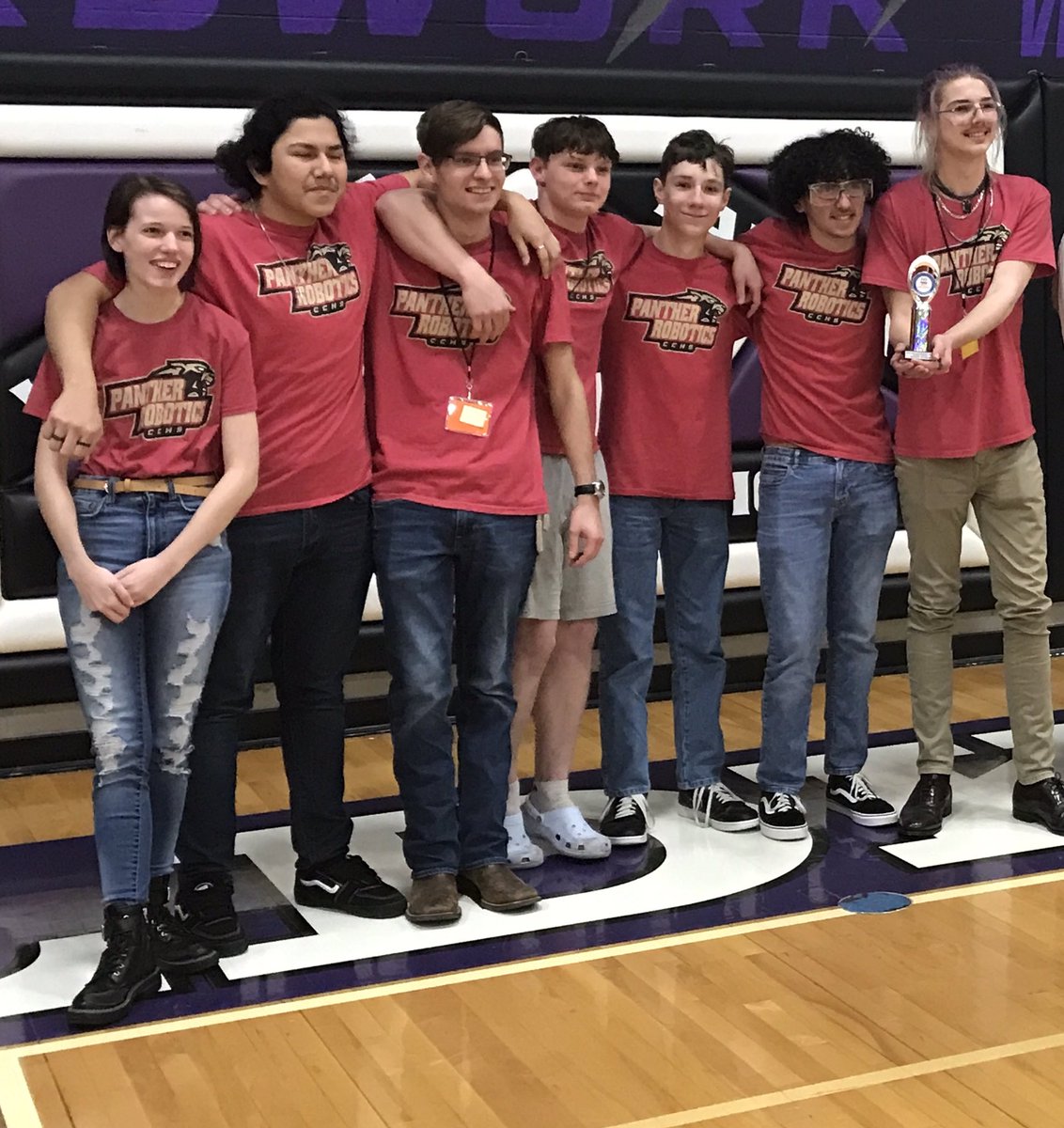 PantherRobotic2's tweet image. Panther Robotics team finished out this years season … we made it to final round of regional qualifier and came up short nonetheless the team brought home the Alliance Finalist trophy and they could not have been more excited.