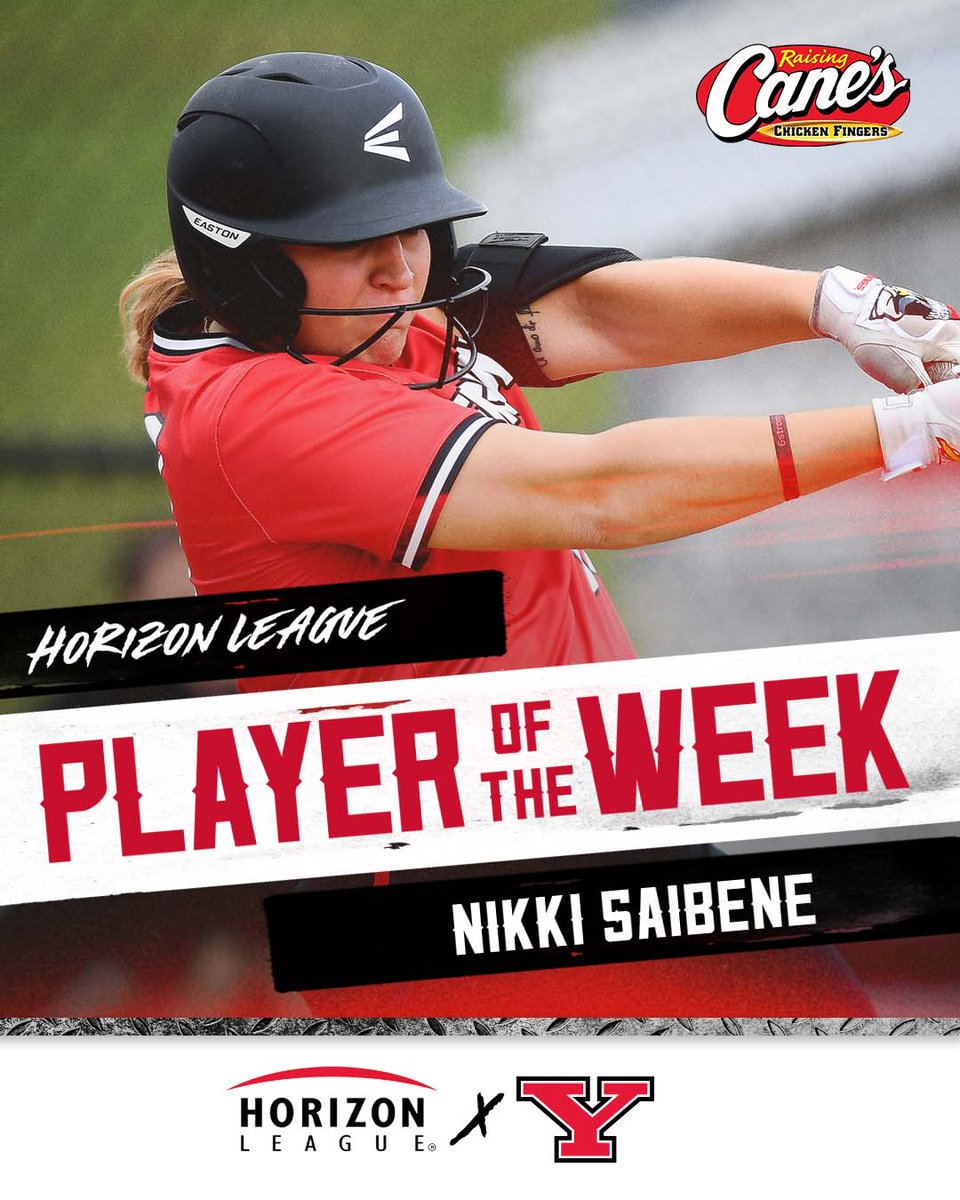 YSUSoftball's tweet photo. Congratulations to Elle Buffenbarger and Nikki Saibene for sweeping the Horizon League Weekly Softball Awards

https://t.co/ZoFYBthfmu 

#GoGuins // #HLSB https://t.co/ob4MibPXzb