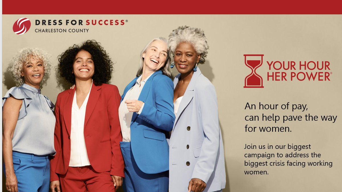 Our annual Women’s History Month and International Women’s Day campaign, Your Hour, Her Power®, is inspired by the belief that when a woman has access to opportunities that can change her life, she becomes powerful beyond measure. Pledge to give at dfscharleston.org.