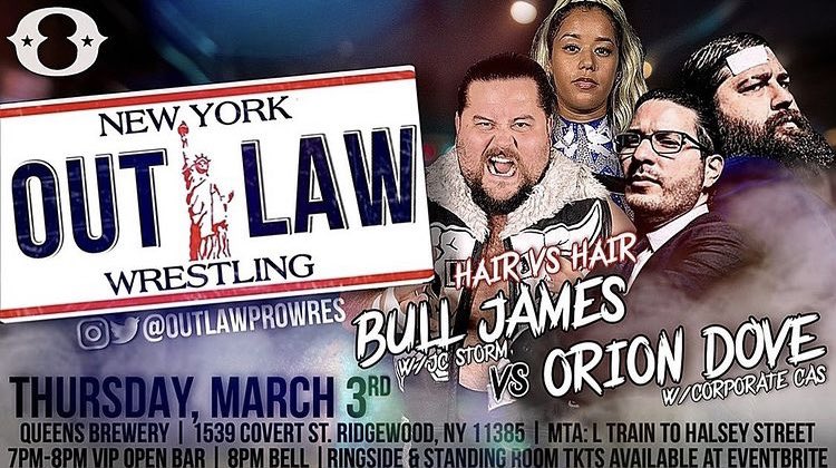 OrionDove's tweet photo. Hair vs. Hair 
Thursday
@OutlawProWres https://t.co/061BCgyXZy