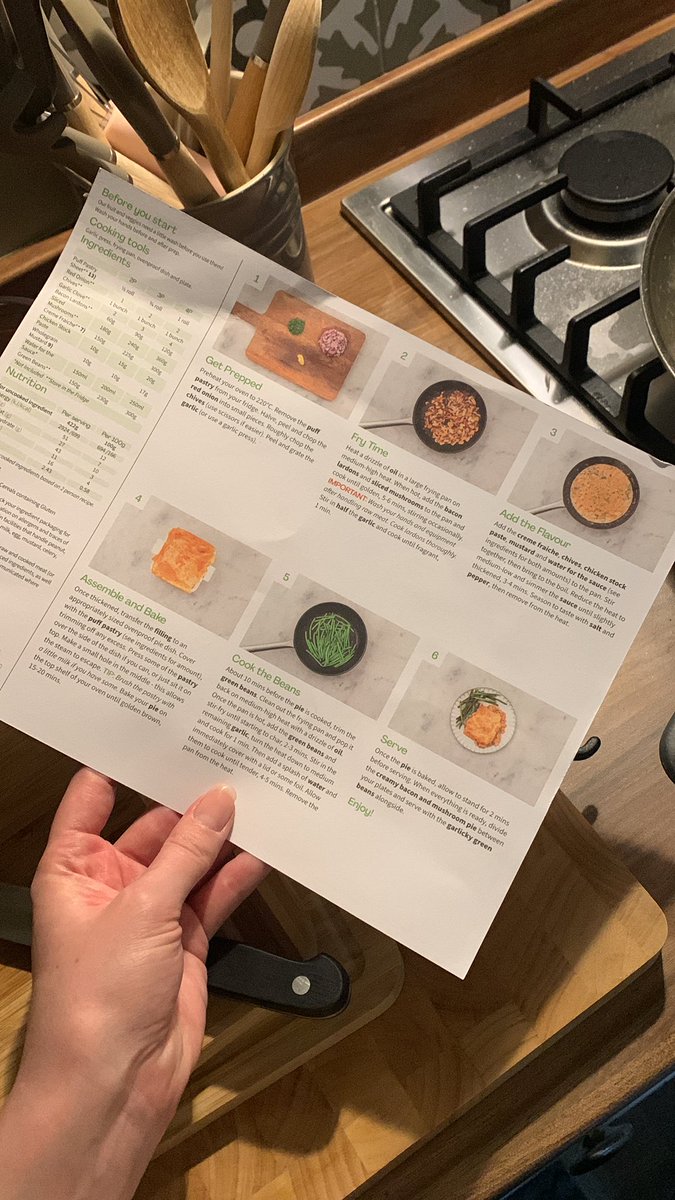 avmaug's tweet photo. @HelloFreshUK I’m assuming I put the onion in my bacon and mushroom pie? You’ve only told me to roughly chop. Poor onions are left crying in the corner not being used… https://t.co/Swkew8sW48