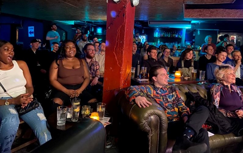 GABcomedy's tweet photo. It's G&amp;B's 8th birthday at @Starofkings on March 8th and we've an amazing night planned for you, including headliner, the comedy legend that is President Obonjo (@realObonjo).
#comedy #standup #standupcomedy #PresidentObonjo #Magic #CharacterComedy #ComedyInKingsCross #birthday https://t.co/2mFKAor5Rm